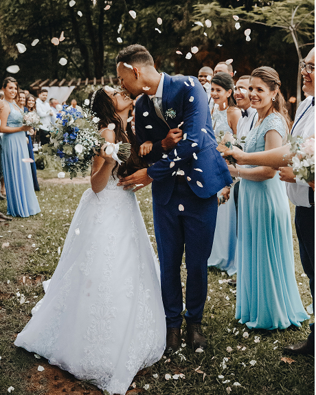 Wedding ceremony moment